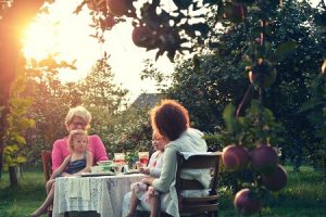 bookabincomau-women-and-kids-in-garden